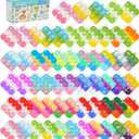 57PCS Party Favors for Kids,Fidget Toys Bulk Its Birthday Party Favors for Toddlers Adult, Small Classroom Prizes Box Fidgets Toys for Kids, Goodie Bag Stuffers, Treasure Chest, Bubbles Poppers