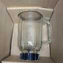 BLACK+DECKER Countertop Blender with 6-Cup Glass Jar, 10-Speed Settings, Black, BL2010BG