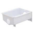 W10670845 AP6023698 Ice Maker Replacement Parts Refrigerator Ice Bucket Compatible with Whirlpool, Kenmore, kitchenaid, Amana Refrigerator Ice Bucket Fits 2196091, 1115342, 1115372, 2152701, etc.