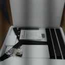 PPAMAPIC Round End Table, 2 Tier Side Table with Storage Shelf, Nightstand Accent Table for Living Room Bedroom Small Space, Black Metal Frame, 19.7" D x 23.6" H, Rustic Brown