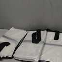 HOMESURE 3 Pack Large Strong Moving Bags with Zippers & Carrying Handles - Water-Resistant - Heavy Duty Storage Tote for Space Saving, Fold Flat, Alternative to Moving Box (Semi-Transparent)