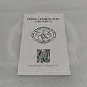 OurEDee 20'' Ceiling Fan with Lights & Remote, Low Profile, 6 Wind Speeds, Dimmable Light, Modern White Flush Mount, Smart for Home (Gold+Grey)