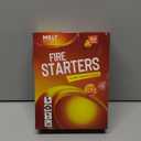 Fire Starter Squares, 160 pcs - Charcoal Fire Starters for Campfires, Grill, Outdoor Pit, Fireplace, Wood Stove, BBQ - Firestarter Sticks, Water Resistant & Odorless - Camping Accessories Essentials