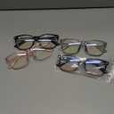 MIGSIR 6 Pack Blue Light Blocking Glasses for Women Men  Stylish Computer & Gaming Glasses, Fashion Square Frame Eyewear