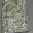 Bodaon 2-Pack Insulated Reusable Grocery Shopping Bags, X-Large Picnic Cooler Bag with Zipper Zippered Top Cold, Green-Leaf