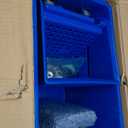 MATTHEW Cleaning Blue 22Quart Compact Mop INCL.2 Pcs Mop Head with Side Press Wringer On Wheels, Tandem Portable Floor Cleaning Wave brake, Ideal for Household, Industrial, Restaurant, Janitorial Use