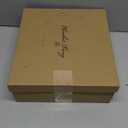 Modatope Knee High Boots Women Fold Over Knee High Boots Chunky High Heels Long Boots Zipper Pointed Toe Dress Tall Boots for Women 8.5, Black