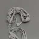 2 Pcs Extension Cable Kit Compatible with Govee Permanent Outdoor Light 3 Pins Y Splitter Cord Straight Extension Compatible with Govee H705 H706 H805 Weatherproof Patio Yard (13 ft,White)