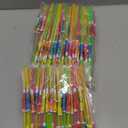 500 Pcs Umbrella Parasol Drinking Straws, Luau Party Decorations Umbrella Cocktail Straw Disposable Straws Drinking Plastic for Summer Beach Hawaiian Luau Party Decorations