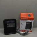 Lasko MyHeat Max Portable Ceramic Space Heater, Tip Over Switch, Overheat Protection, 2 Heat Settings, Adjustable Thermostat, Timer, for Indoor Use, Home, Office, 9 Inches, 1500W, Black, CD09101