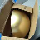 JONATHAN Y 20.7" Gold/White Marble 2-Light LED Table Lamp for Modern Bedside Decor, Glam Desk Lamp, Gold Metal Dome Shade, Pull Chain Switch, Bulbs Included JYL1071A