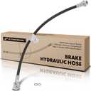 2 x A-Premium Front Passenger Brake Hydraulic Hose Compatible with Chevy, Oldsmobile and Pontiac Models - Lumina APV 1992-1996, Silhouette 1992-1996, Trans Sport 1992-1996 - Replace# 17998302
