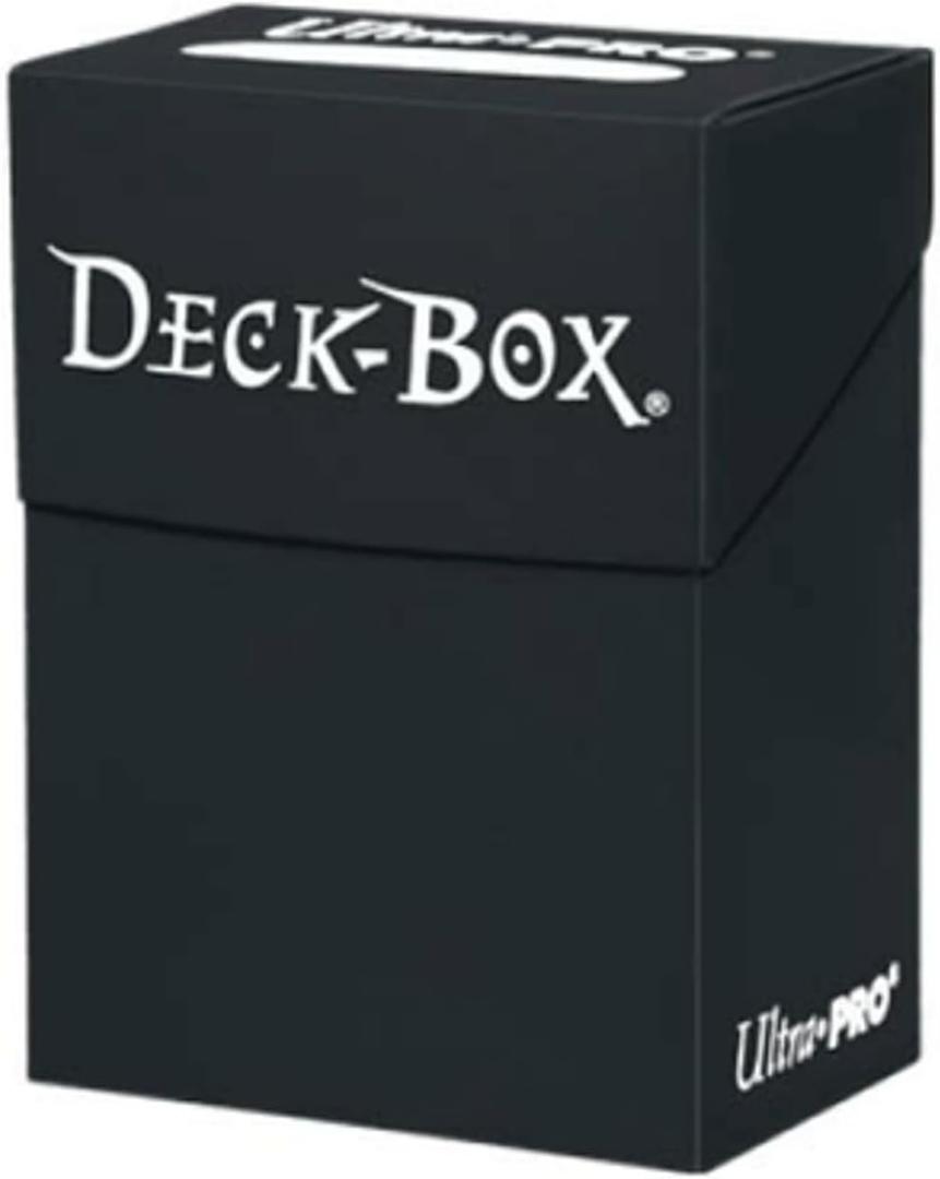 Ultra Pro 80 Card Deck Box - Black