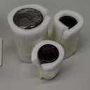 PATIKIL Reagent Media Bottle, 30/60/125ml Glass Wide Mouth Reagent Media Storage Bottle with Glass Ground Stopper for Lab Water Reagent Liquids, Chemistry, Science, Vase, Perfume, Amber