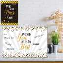 3 x Idealmuzik Farewell Party Decorations, Jumbo Farewell Card With Envelope, We Will Miss You Going Away Gift for Coworker Men Women, Goodbye Good Luck Retirement Card Guest Book Party Supplies (Black)