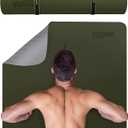 Gogokiwi Extra Wide Yoga Mat for Men Women (72"L x 36"W) Non Slip Fitness & Exercise Mat with Alignment Marks for Yoga, Pilates, Floor Workouts