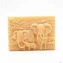 Silicone Mold Elephants, Elephant Family Craft Art Silicone Soap Mold, Craft molds DIY Handmade Soap Mold - The Best DIY Handmade Gifts