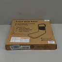 Bed Rail for Elderly Adults Safety with Motion-Activated Light & Non-Slip Grab Bar, Bed Assist for Seniors with Storage Pocket & Fall Prevention Guard, Fits King, Queen, Full, Twin Bed (White)