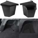 Tesla Model Y Juniper Rear Trunk Storage Bins 2025 2026 Tesla Model Y Juniper Trunk Organizer Storage Box with Cover TPE Tesla Model Y Juniper Accessories
