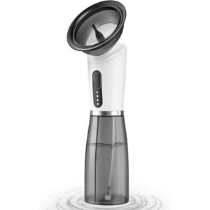 Ear Wax Removal Kit Electric Ear Cleaner Tool - Integrated Water Tank, Single-Hand Operation Earwax Remover, Ear Irrigation Flushing System with 4 Levels & Soft Silicone Tips, Safe for Family Use