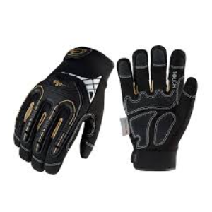 Vgo... Waterproof Thermal Gloves Touchscreen, Winter Work Gloves Men Cold Weather for Heavy Duty Freezer Moto Warehouse Driver Anti impact &vibration Safety Gloves, 1 pair, XL