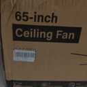 Modern Ceiling Fans with Lights, 65 Inch Ceiling Fan with Light and Remote for Bedroom Living Room Kitchen Office, Indoor/Outdoor Use, 24W 3CCT 8 Blades 6 Speed Reversible Quiet DC Motor, White