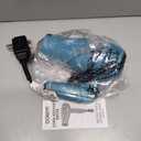Conair Cord-Keeper Dryer with Folding Handle and Retractable Cord, 1875W Travel Hair Dryer, Ionic Technology, Teal