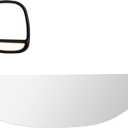 ITOPUP Towing Mirror Glass Fits 1999-2016 For Ford F-250/350/450/550 Super Duty 2000-2005 For Ford Excursion Non-Heated Right Side Lower Convex Mirror Glass