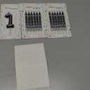 Racing Car Birthday Number Candle with Card, 2.4 inch Cake Topper for Race Car Party Decoration, White Black Checkered Number Candles for Racing-Themed Celebrations Supplies(Black, Number 1)