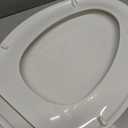 KOHLER 20110-0 Brevia, Slow Close Toilet Seat, Elongated Toilet Seat, Grip-Tight Bumpers Quick-Attach Hardware, White