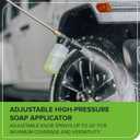 Greenworks 2100 PSI Portable Pressure Washer with Wheels + Telescoping Handle, 1.2 GPM