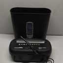 Amazon Basics 8-Sheet Cross Cut Paper Shredder and Credit Card Shredder - Black