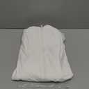 Women's Hooded Athletic Full Zip Workout Jacket With Pockets Running Slim Fit Yoga Sportwear With Thumb Holes (X-Large, White)