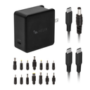 Helix 65W Universal USB-C Laptop Charger Power Adapter (ETHNBC65U) Black