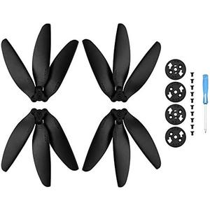 BTG Quick Release Three-Blade Propellers Blades Compatible with DJI Mavic Mini/Mini 2 / Mini 4K Drone (Black)