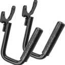 Black Solid Steel Front Grab Handles Bar Compatible for 1997-2006 Jeep Wrangler TJ & Unlimited