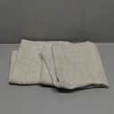 Softalker Textured Chenille Throw Pillow Covers - Cream 18x18 Inch Set of 2 White Farmhouse Boho Modern Accent Decorative Neutral Cushion Covers for Couch Sofa Bed Living Room, Home Decor