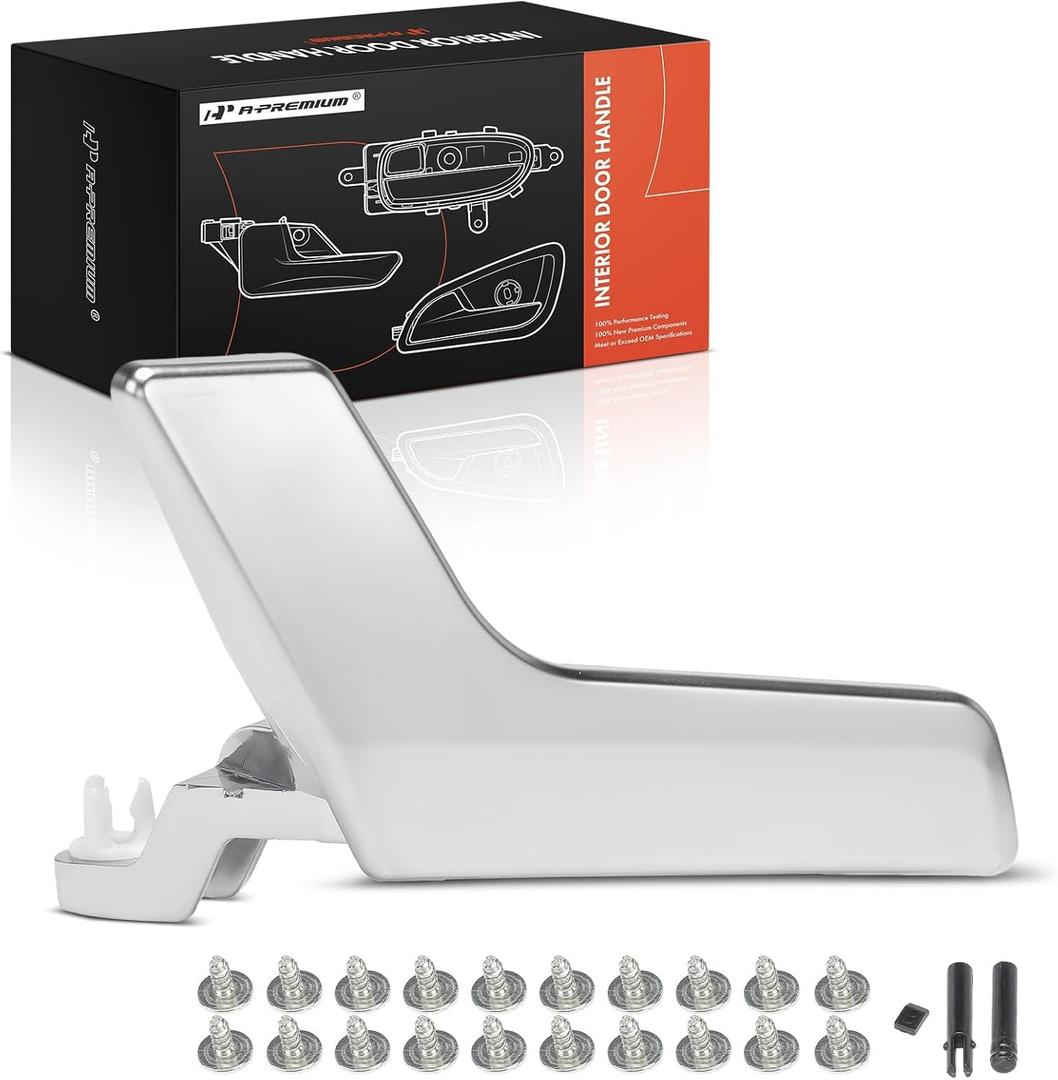 A-Premium Interior Door Handle Repair Kit Front or Rear Left Driver Side - Compatible with 2008-2015 Mercedes-Benz W204 X204 Series C230 C250 C300 C350 C400 C63 AMG C63 AMG S GLK250 GLK350