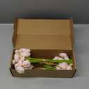 Floroom Ranunculus Artificial Flowers 18 Pcs Blush Faux Silk Mini Ranunculus Bulk Fake Wedding Filler Flowers for DIY Pink Bouquets, Centerpieces, Bridal Shower Decorations & Arrangements