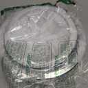 COZZIVITA 316048413 and 316048414 Stove Burner Drip Pans for Electric Stove Top - Perfectly Fit Frigidaire Kenmore Electric Range -Thickening to Prevent Bending and Rust - Include 2 x 6 in, 2 x 8 in (Chrome)