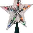 Kurt Adler Multi-Colored Crystal Star Treetop