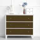 CHIHUT 12”x472” Self Adhesive Peel and Stick Velvet Flocking Lining Solid Brown Felt Sheet for Jewelry Drawer Cabinets Art Crafts Soft Texture Flocked Wallpaper Roll for Bedroom Dresser Walls