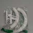 Creative Co-Op Marble Trivets for Dining Table, Set of 2 (White)