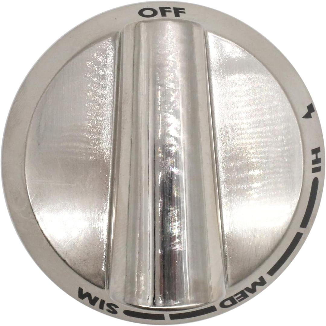 00609111 Range or Burner Knob Compatible with Bosch, Thermador, Gaggenau Ovens Ranges Replaces AP4298165 1386715