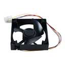 Refrigerator Freezer Evaporator Fan Motor WR60X25858 WR60X10340 Compatible with GE Refrigerator Freezer Cooling Fan