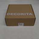 Felt Bulletin Board Tiles | Modern Cork Board Alternative | Large Cork Boards for Walls | Aesthetic Felt Wall Panels for Office & Home Decor | Pinboard & Photo Board (12-Pack) | Pink