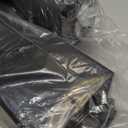 Pack of 2 Rain Gutter Downspout Extensions, Upgraded Flexible Drain Down Spout Extender for Rain Water Drainage, Each Extendable from 20" to 66", Combine to 10 ft with Connector (Black)