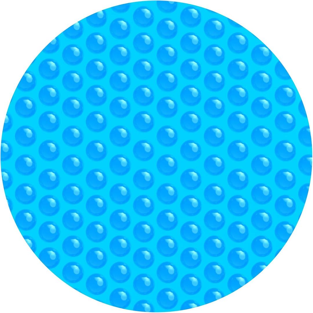 16 Mil Pool Solar Cover, 18 ft Round, UPF 50+ UV Protection