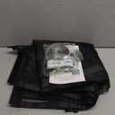 Flux Phenom Magnetic Screen Door - Bugs Out, Breeze in - 9min Install Auto-Sealing Heavy Duty Double Stitched Mesh, 52 Magnets, Hands Free Sliding & Patio Doors Net, Pet & Kid Friendly, 38 x 82 Inch (Black)