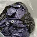 SWIMLINE HYDROTOOLS Super Guard Winter Pool Cover for Above Ground Swimming Pools | for 12 X 20 FT Oval Pools | 16 X 24 FT Cover Size | Blue/Black | Winch & Cable Included | PCO81624